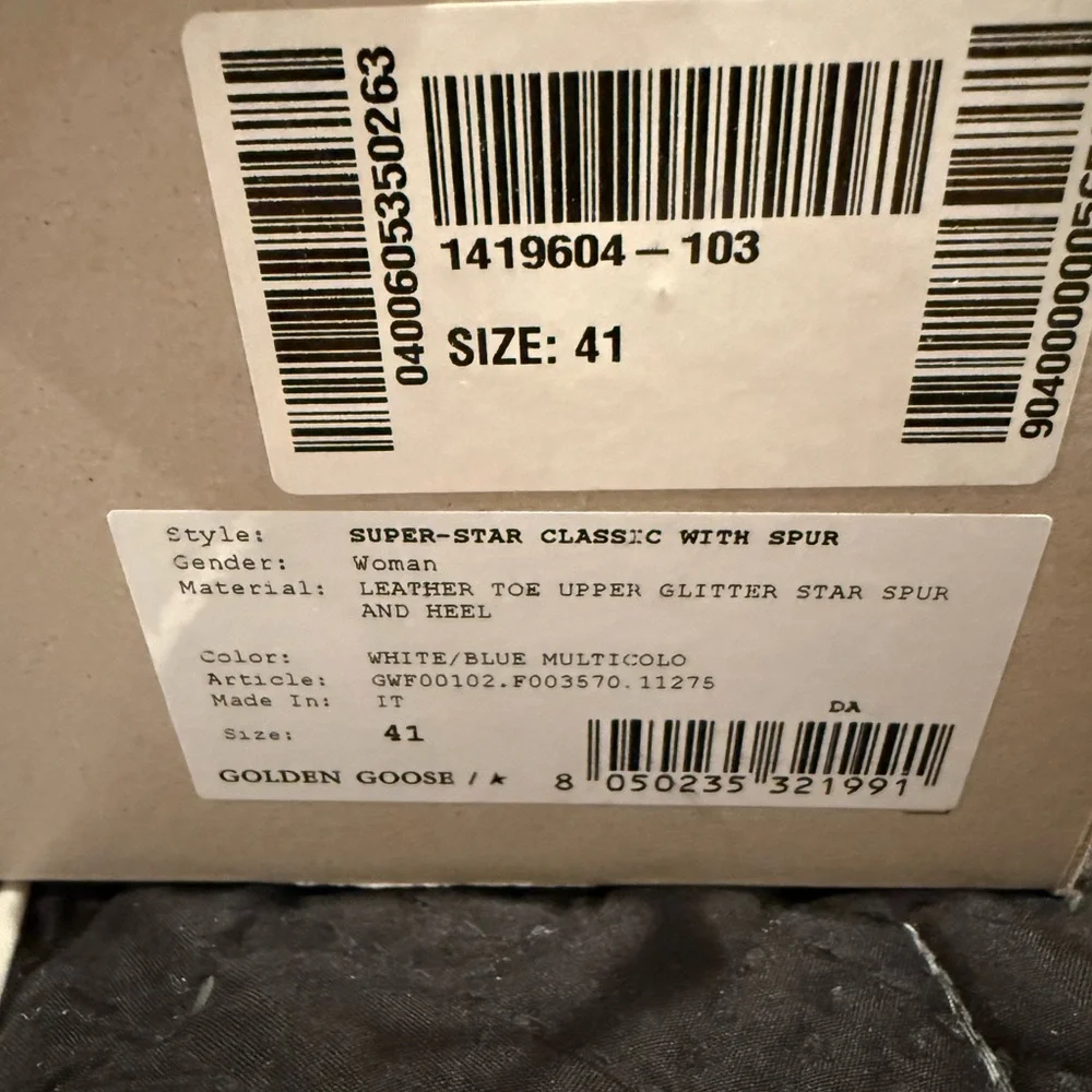 Limited edition Golden goose Super-Star sneakers - Picture 10 of 10
